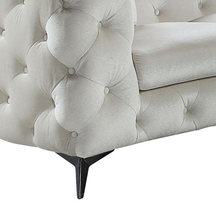 ACME LV01160 Atronia Sectional Sofa with 4 Pillows  5