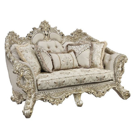 ACME LV01194 Danae Loveseat with 5 Pillows