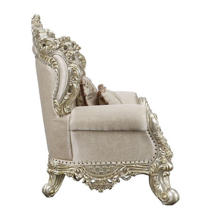 ACME LV01194 Danae Loveseat with 5 Pillows  2