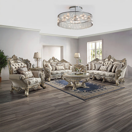 ACME LV01195 Danae Chair with 2 Pillows  7