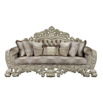 ACME LV01205 Sorina Sofa with 7 Pillows  1