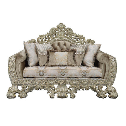 ACME LV01206 Sorina Loveseat with 5 Pillows  1