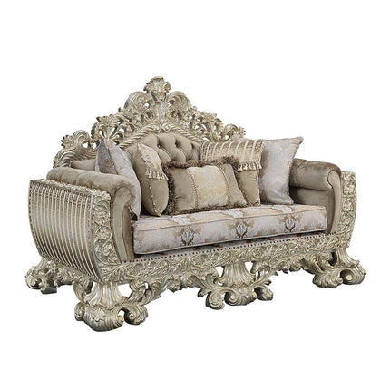 ACME LV01206 Sorina Loveseat with 5 Pillows