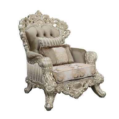 ACME LV01207 Sorina Chair with 2 Pillows ACME Furniture