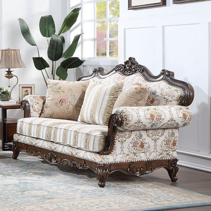 ACME LV01274 Nayla Loveseat with 3 Pillows