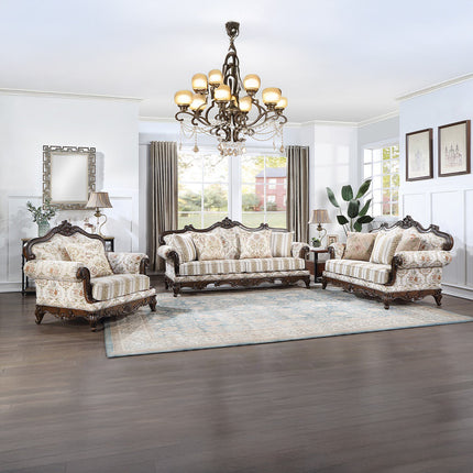 ACME LV01274 Nayla Loveseat with 3 Pillows  7