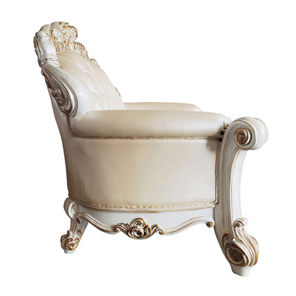 ACME LV01325 Vendom Loveseat with 3 Pillows  3