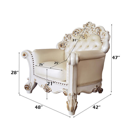 ACME LV01326 Vendom Chair with 1 Pillow  7