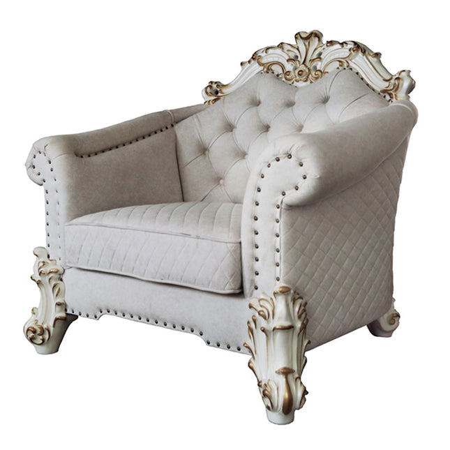 ACME LV01331 Vendom II Chair with 2 Pillows  1