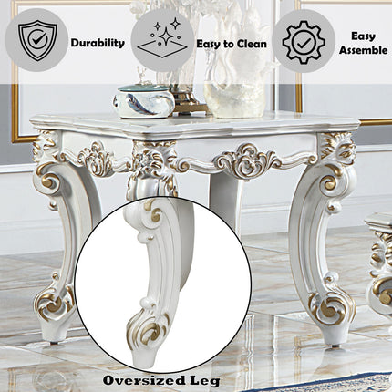 ACME LV01333 Vendom II End Table  8