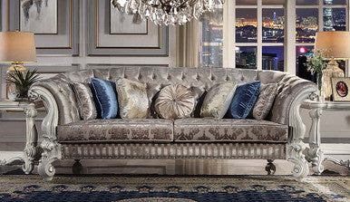 ACME LV01394 Versailles Sofa with 7 Pillows ACME Furniture