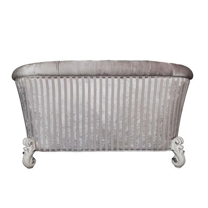 ACME LV01395 Versailles Loveseat with 5 Pillows  3