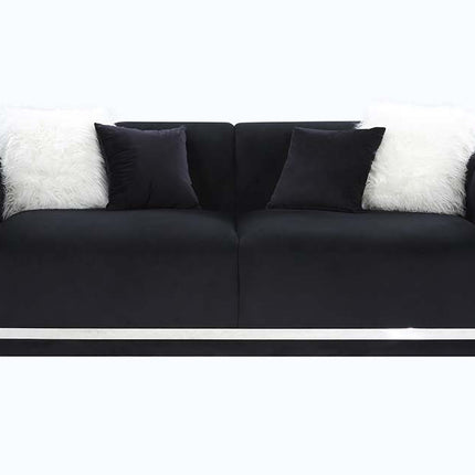 ACME LV01397 TRISLAR Black Sofa  1