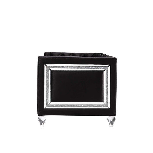 ACME LV01405 Heibero Black Chair  1