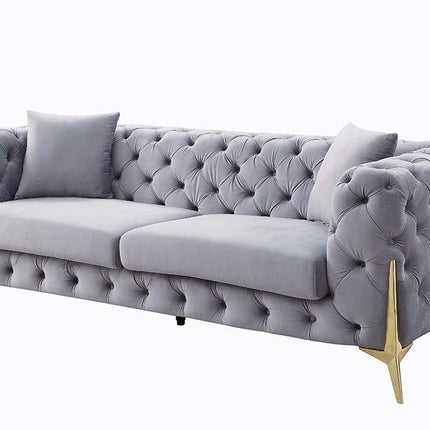 ACME LV01406 Jelanea Sofa with 2 Pillows