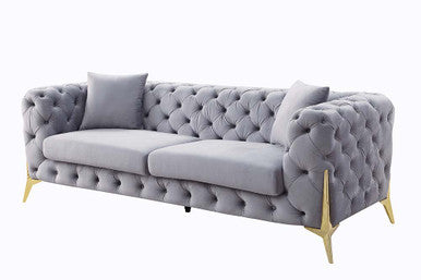 ACME LV01406 Jelanea Sofa with 2 Pillows ACME Furniture