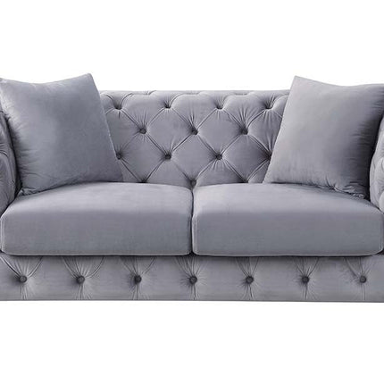 ACME LV01407 Jelanea Loveseat with 2 Pillows  1