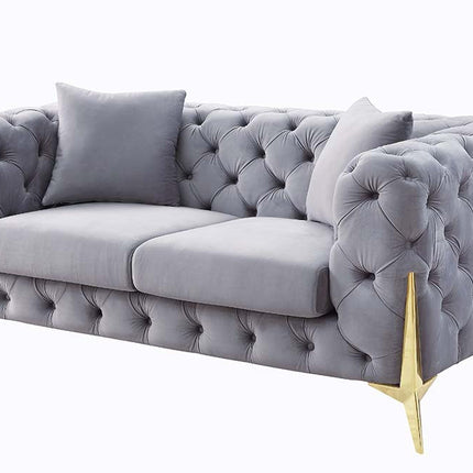 ACME LV01407 Jelanea Loveseat with 2 Pillows