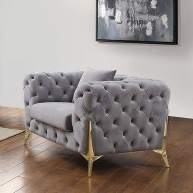 ACME LV01408 Jelanea Chair with Pillow ACME Furniture
