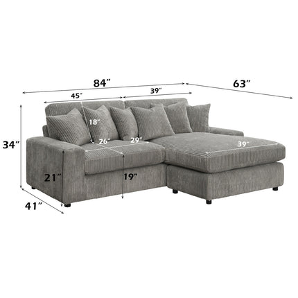 ACME Tavia Sectional Sofa - LV01882  9
