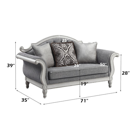 ACME Florian Loveseat - LV02120  7