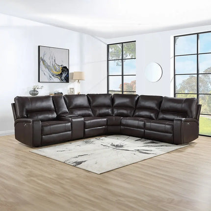 ACME Furniture Saul Power Motion Sectional Sofa LV5374 ACME Furniture