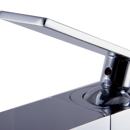ALFI brand AB1598-PC Polished Chrome Single Hole Waterfall Bathroom Faucet Alfi Brand