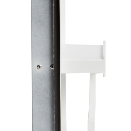 ALFI White Matte Stainless Steel Recessed Toilet Paper Holder Niche ABTPNC88-W Alfi Brand