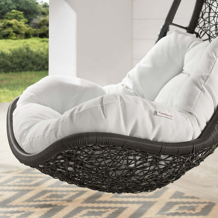 Modway EEI-2276 Abate Wicker Rattan Outdoor Patio Swing Chair Modway
