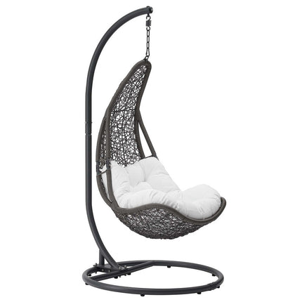 Modway EEI-2276 Abate Wicker Rattan Outdoor Patio Swing Chair Modway
