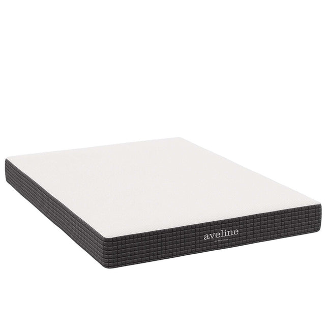Modway MOD-5343-WHI Aveline 8" Queen Mattress Modway