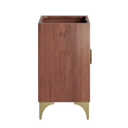 Modway EEI-6165-WAL Daylight 24" Bathroom Vanity Cabinet Walnut Modway
