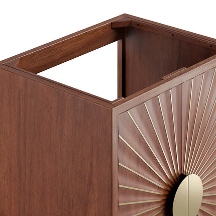 Modway EEI-6165-WAL Daylight 24" Bathroom Vanity Cabinet Walnut Modway
