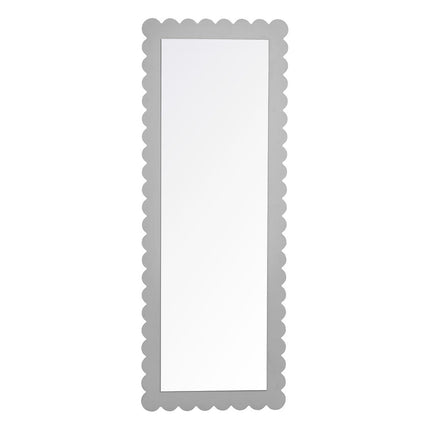 Modway EEI-7117 Emmeline Scalloped Rectangle Floor Mirror Modway