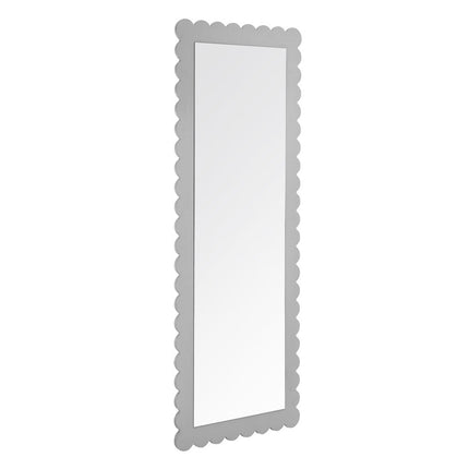 Modway EEI-7117 Emmeline Scalloped Rectangle Floor Mirror Modway