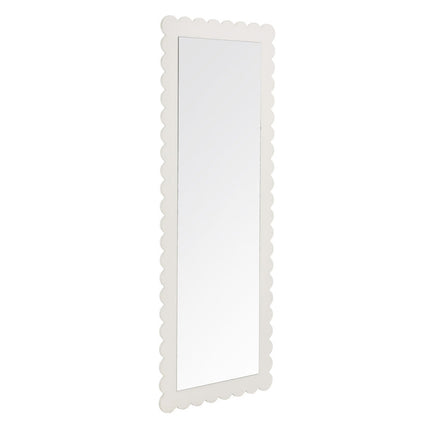 Modway EEI-7117 Emmeline Scalloped Rectangle Floor Mirror Modway