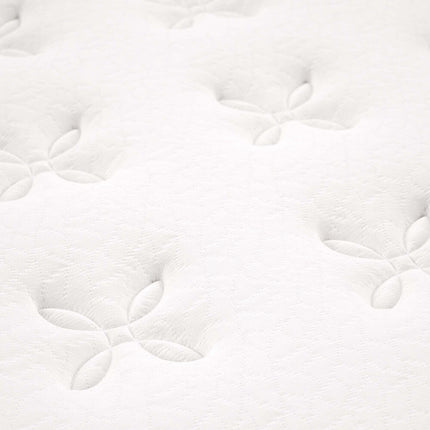Modway MOD-6135-WHI Jenna 8" Innerspring and Foam Queen Mattress White Modway