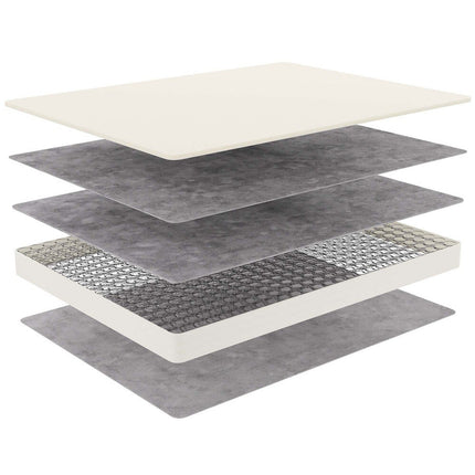 Modway MOD-5772-WHI Kate 6" Twin Mattress Modway