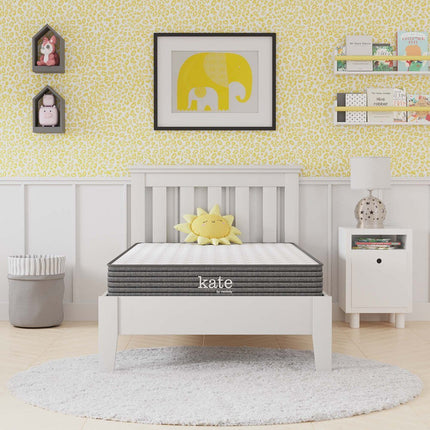 Modway MOD-5772-WHI Kate 6" Twin Mattress Modway