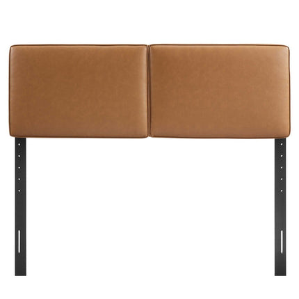 Modway MOD-7150-TAN Lindee Vegan Leather King Headboard Tan Modway