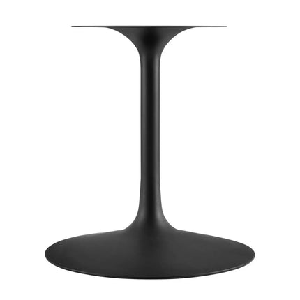 Modway EEI-3541-BLK-WHI Lippa 60" Rectangle Wood Dining Table Black White Modway