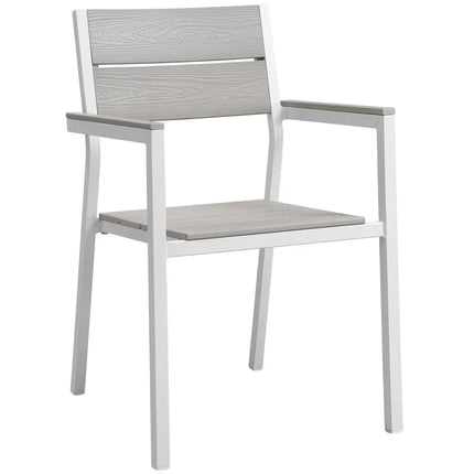 Modway EEI-1751 Maine 7 Piece Outdoor Patio Dining Set Modway