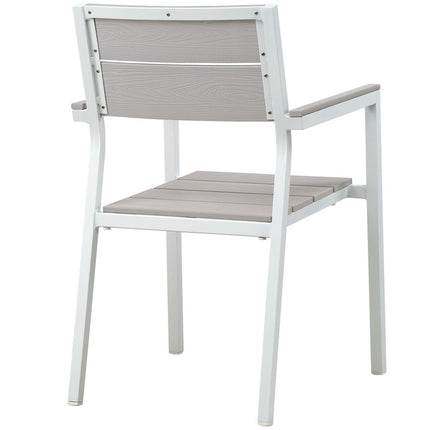 Modway EEI-1506 Maine Dining Outdoor Patio Armchair Modway