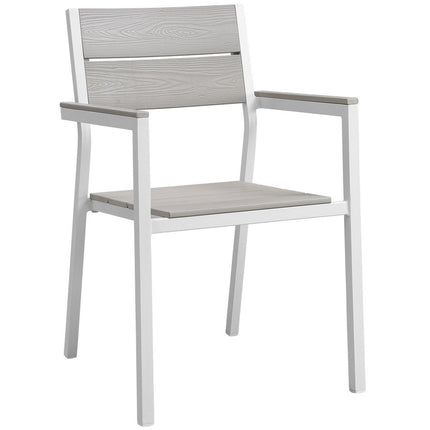 Modway EEI-1506 Maine Dining Outdoor Patio Armchair Modway