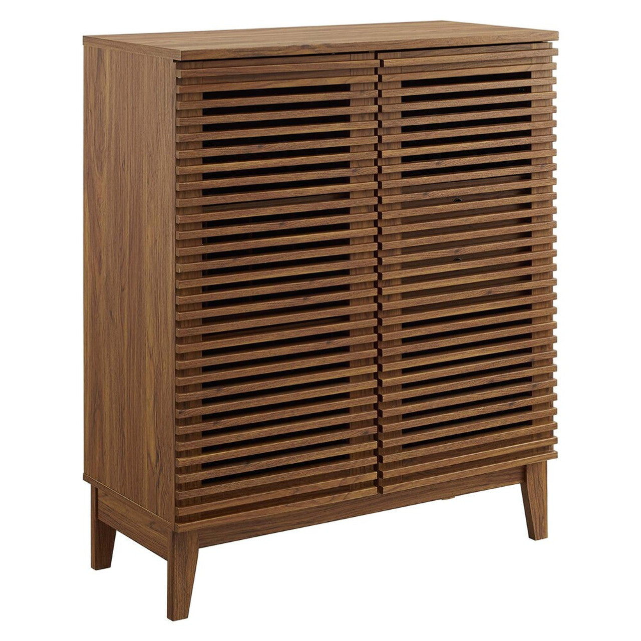 Modway EEI-4311-WAL Render Bar Cabinet Walnut