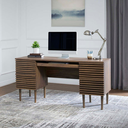Modway EEI-6254-WAL Render Office Desk Walnut Modway