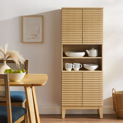Modway EEI-6852 Render Tall Bathroom Storage Cabinet Modway