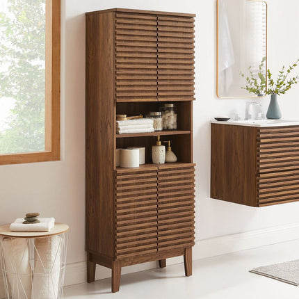 Modway EEI-6852 Render Tall Bathroom Storage Cabinet Modway