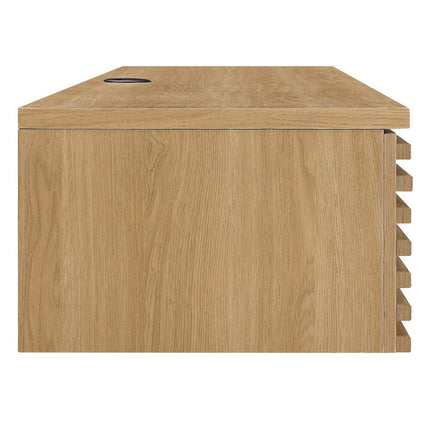 Modway EEI-5865 Render Wall Mount Wood Office Desk Modway
