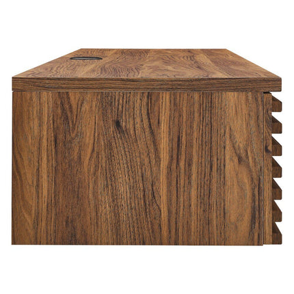 Modway EEI-5865 Render Wall Mount Wood Office Desk Modway